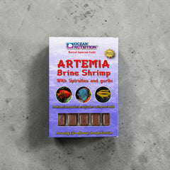 Artemia Brine Shrimp with Spirulina and Garlic 100g