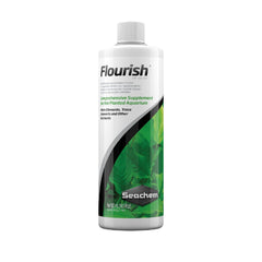 Seachem Flourish Trace 500ml – Trace Elements Supplement for Freshwater Aquarium Plants – with FREE Short Glass Thermometer