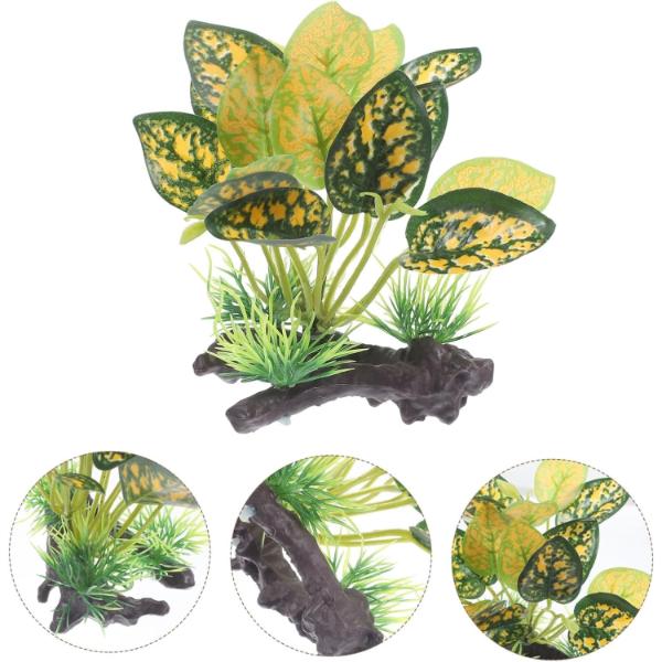 Fish Tank Decorations Plastic Water Plant and Aquatic Grass