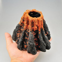 Realistic Design Volcano Aquarium Decoration – 2 Sizes