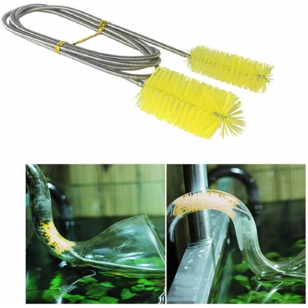 Long Tube Cleaning Brush Flexible Double Ended