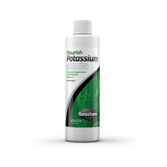 Seachem Flourish Potassium 250 ml – Aquarium Plant Potassium Supplement –  with FREE Short Glass Thermometer