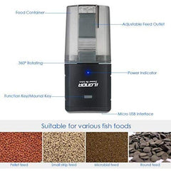 iLONDA L88 Wi-Fi Automatic Fish Tank Feeder with Timer