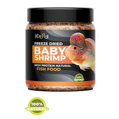 Kabadi Freeze Dried Baby Shrimp – High Protein Natural Fish Food