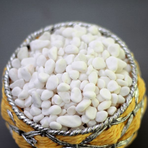 B&K Natural White Stone Fish Tank Landscape Bottom Aquarium (1Kg)