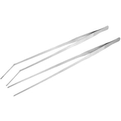 Aquarium Tweezers 48 cm Stainless Steel – Straight / Curved Aquascaping Tool for Aquarium Plants