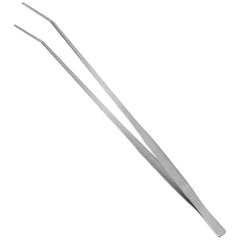 Aquarium Tweezers 48 cm Stainless Steel – Straight / Curved Aquascaping Tool for Aquarium Plants