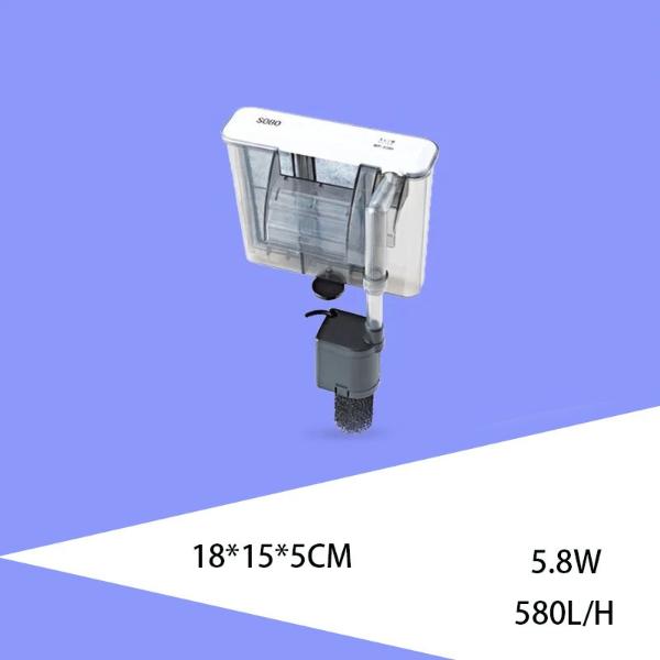 SOBO Hang On Filter WP-308H 6W 600L/hr