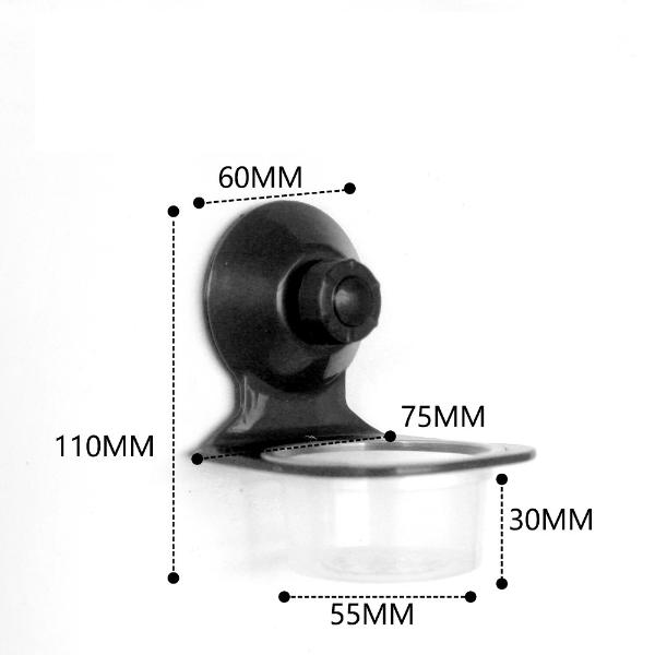 Reptile Feeder Pet Feeder Fixed Suspension with Dish Rack And Suction Cup Accessories