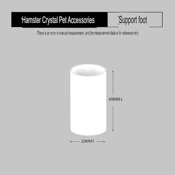 Modular Transparent Hamster Cage Set