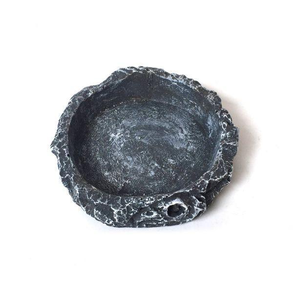 Reptile Feeding Bowl Food Water Terrarium Dish Pet Lizard Gecko Feeder