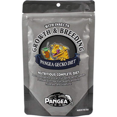 Pangea Growth & Breeding Complete Gecko Diet with Insects 56g, Small Reptile Feeding Dish Bowl, White Ceramic Reptile Food Bowl NFF-49 - COMBO