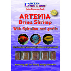 Artemia Brine Shrimp with Spirulina and Garlic 100g
