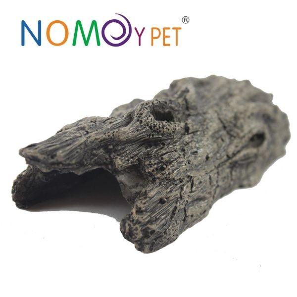 Nomoy Reptile Bark Decoration Wood Effect Cork Hide Away Tunnel