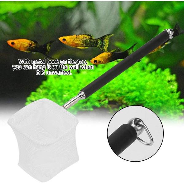 Shrimp Net Extendable Handle Stainless Steel 18~50cm