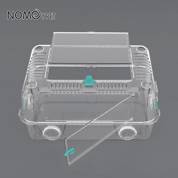 Modular Transparent Hamster Cage Set