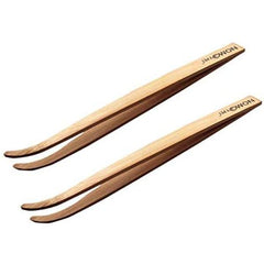 Bamboo Wooden Angled Reptile Feeding Long Tongs Eco Friendly Feeder Grasping Tools for Tweezers Reptile Terrarium