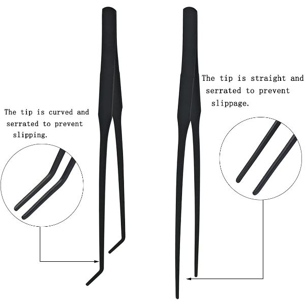 Aquapro Aquarium Straight and Curved Tweezers