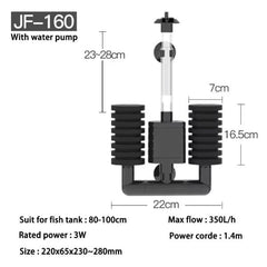 SUNSUN Biochemical Filter Equipped with Submersible Pump