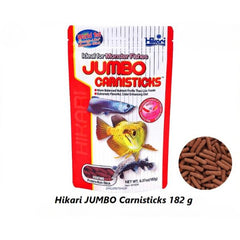 Hikari Jumbo Carnisticks – Protein-Rich Floating Fish Food (182g)