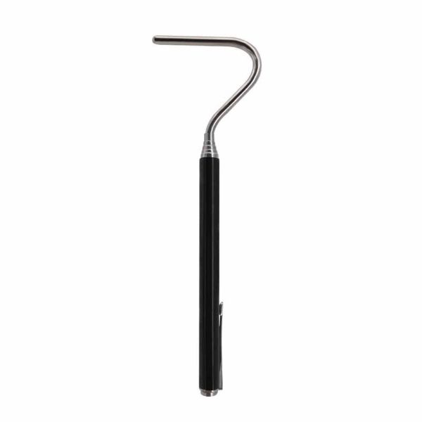 Snake Capture Hook, Telescoping Snake Handling Tool Reptile Capture Hook Stainless Steel Portable Snake Tongs for Catching Handling Grabber Pet Snake 16.5cm~68cm