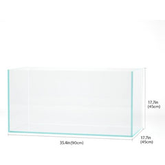 Super Ultra Clear Glass Tank 80x45x45cm Low Iron Glass