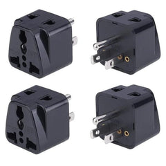 2-Pin Universal Power Plug Adapter Travel Plug Converter