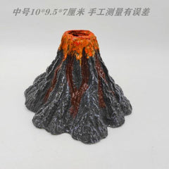 Realistic Design Volcano Aquarium Decoration – 2 Sizes