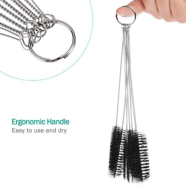 Nylon Tube Brush Set Cleaning Brush Set 10Pcs