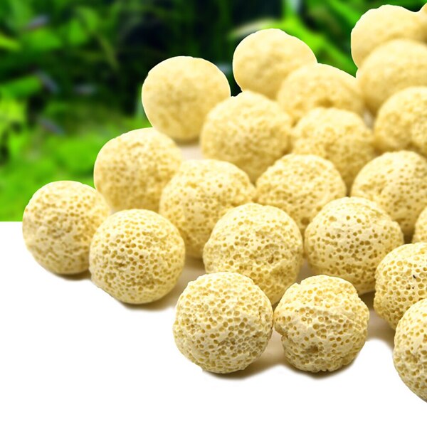 Bio Ball Aquarium Porous Ceramic Filter Media 500g