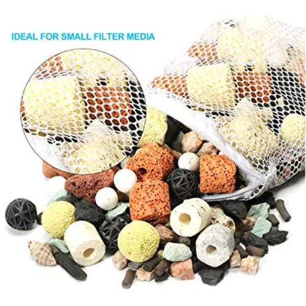 Aquarium Accessories Clear Water with Filter Net Bag 500g