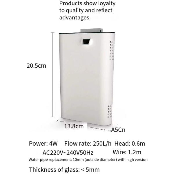 3 in 1 Bio Filtration Filter 4W with Water Exchange