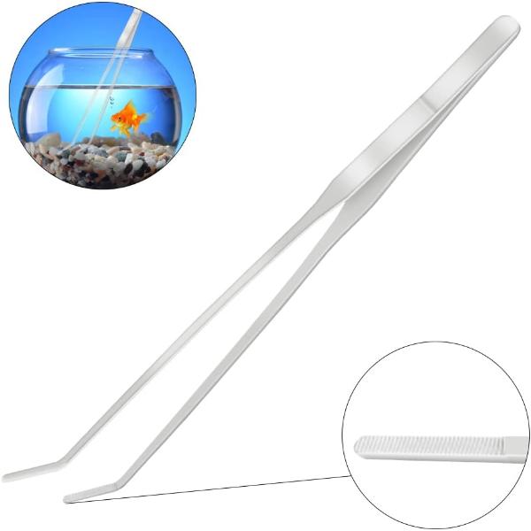 Aquarium Aquatic Plant Tool – Stainless Steel Tweezer & Scissor