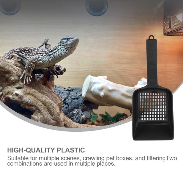 Reptile Sand Shovels Lizard Dung Sieves Excrement Cleaning Shovels