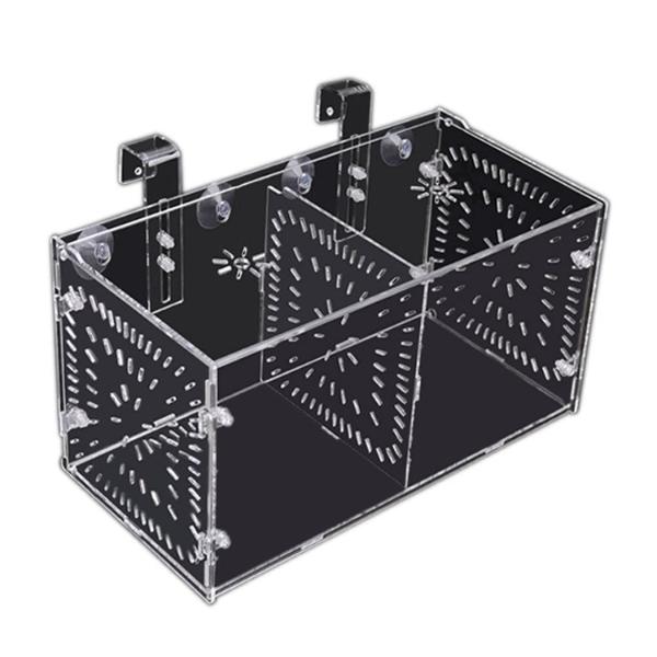B&K Acrylic Transparent Fish Tank Breeding Isolation Box (2 Sizes)