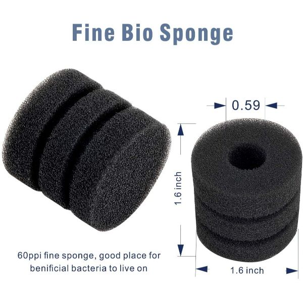 Hygger Super Mini Aquarium Single Sponge Filter HG-908 S-SINGLE