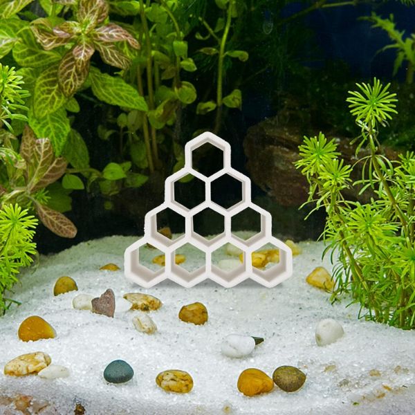 Aquarium Breeding Cave Fish Hiding Shelter Spawning Tube 10 Holes