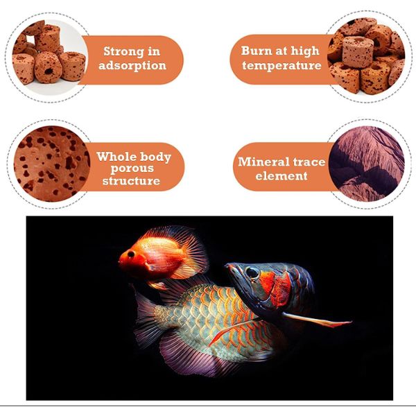 Aquarium Filter Media Ring Porous Bio Rings 500g