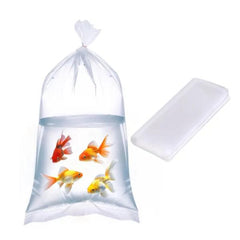 Fish Plastic Pouch Bags For Aquarium Fish– 100 Pcs Pack