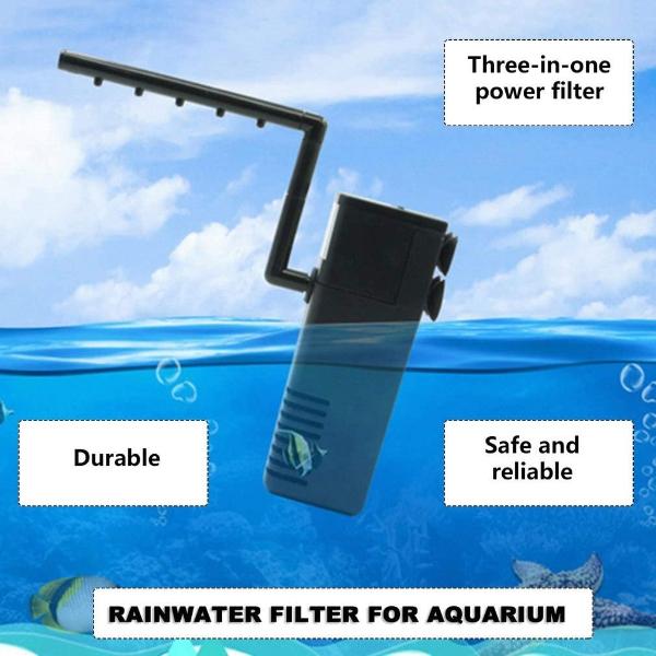 Mini Multi-Function 3 in 1 Internal Filter 4W ZY-M1