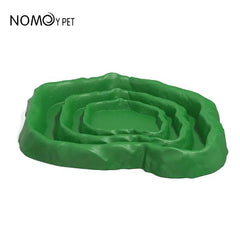 Nomoypet Imitation Rock Green and Grey Water Bowl Dish (3 Sizes)