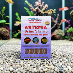 Artemia Brine Shrimp with Spirulina and Garlic 100g