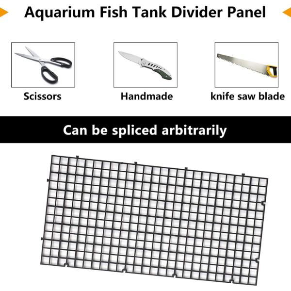 Fish Tank Divider Plastic Grid (2 Sizes)