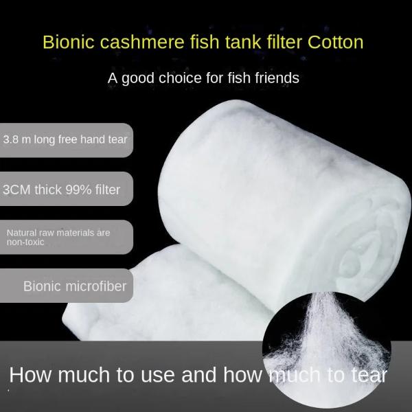 Aquarium Fish Tank Wool Cotton Filter High‑Density