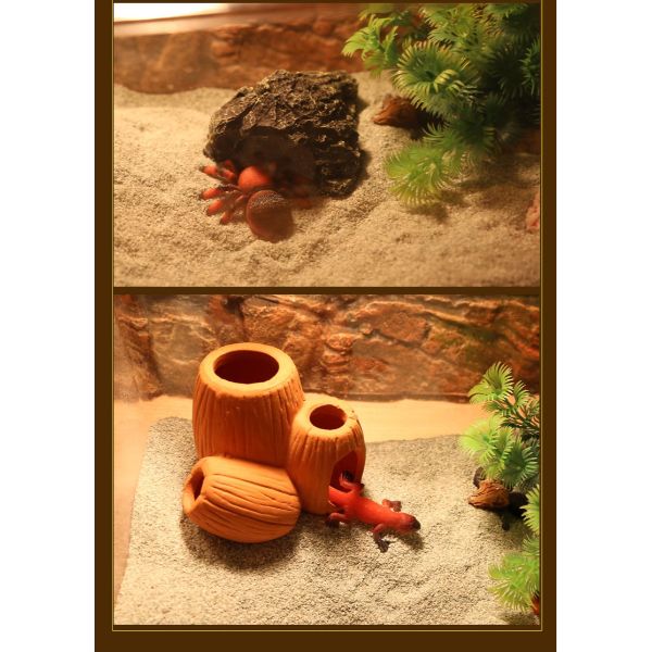 Nomoypet Reptile Natural Crawl Sand Red, White  1.8KG