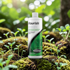 Seachem Flourish Trace 500ml – Trace Elements Supplement for Freshwater Aquarium Plants – with FREE Short Glass Thermometer