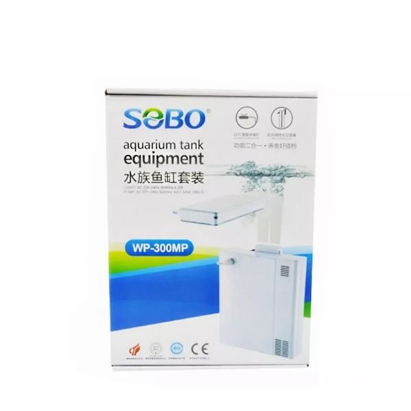 SOBO Modern 2 in 1 LED Lamp Back Hanging Filter WP-500LP