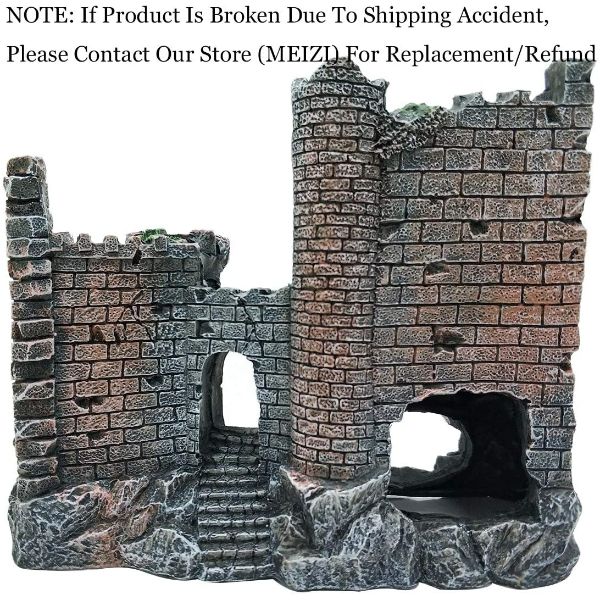 Aquarium Castle Decoration