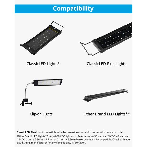 Led light timer Inlet and outlet 7x1.08x3.9 cm