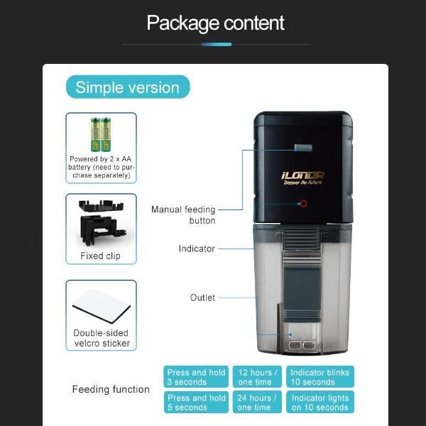 LONDA Fish feeder L8808 Simple Version